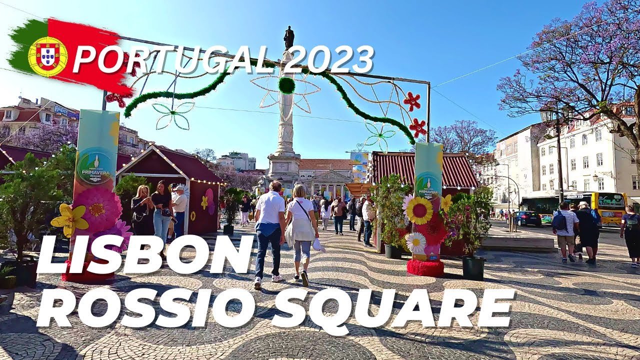 🌸 A Walk Through Mercado Primavera Rossio - Lisbon's Bustling Heart 🌸