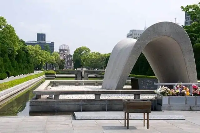 Hiroshima peace memorial park