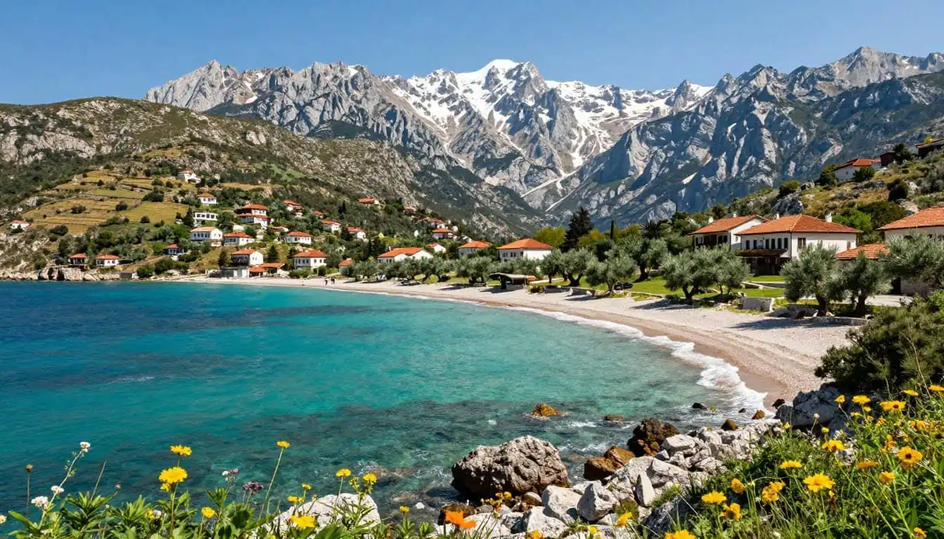 Albania's stunning coastline and majestic mountains offer a perfect blend of natural beauty and adve.