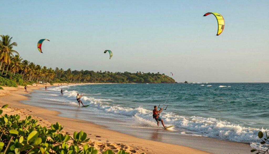 Kalpitiya Peninsula kitesurfing